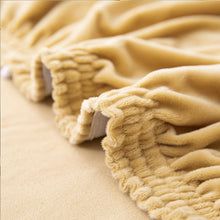 Load image into Gallery viewer, Stretch Sofa Cover,Velvet Plush Sofa Slipcover Anti-Slip Couch Cover 1-Piece Slipcover Sectional Sofa Protector Cover