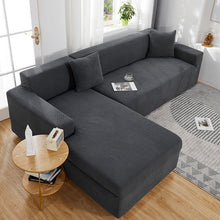 Load image into Gallery viewer, Sectional Sofa Cover L Shape Couch Cover , Universal Thick Slipcovers Set