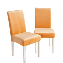 Load image into Gallery viewer, Soft Velvet Dining Chair Covers Stretch Chair Covers