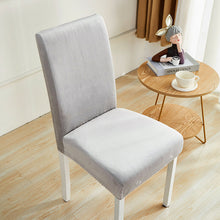 Load image into Gallery viewer, Soft Velvet Dining Chair Covers Stretch Chair Covers