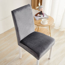 Load image into Gallery viewer, Soft Velvet Dining Chair Covers Stretch Chair Covers