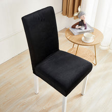 Load image into Gallery viewer, Soft Velvet Dining Chair Covers Stretch Chair Covers