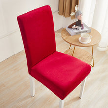 Load image into Gallery viewer, Soft Velvet Dining Chair Covers Stretch Chair Covers