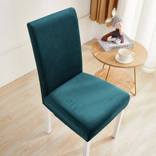 Load image into Gallery viewer, Soft Velvet Dining Chair Covers Stretch Chair Covers