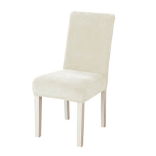 Load image into Gallery viewer, Soft Velvet Dining Chair Covers Stretch Chair Covers