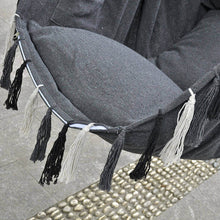 Load image into Gallery viewer, Hammock Chair Hanging Rope Swing For Cotton Weave,2 Cushions Included